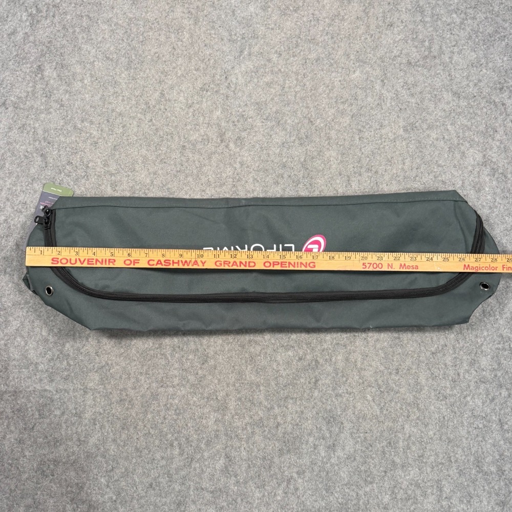 NWT Liforme Mindful Garden Special Edition Olive Green Yoga Mat Carrying Case - Picture 6 of 6